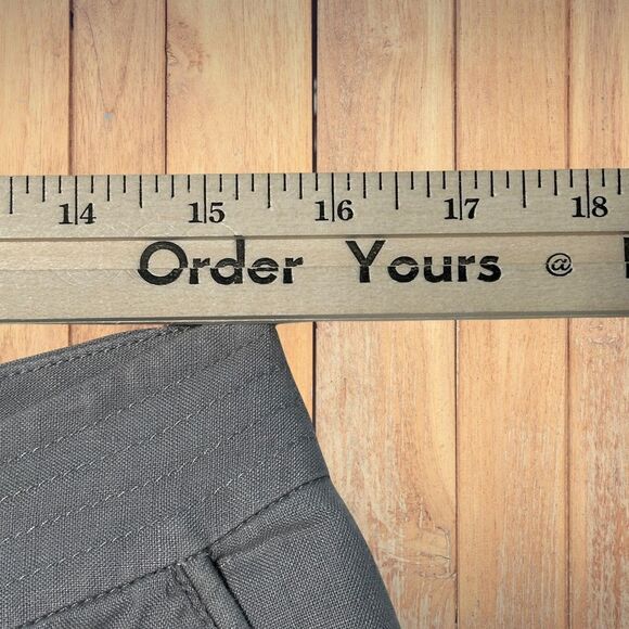 Layfayette 148 Womens Linen Shorts Size 6 Tan Comfy Lightweight Sustainable - Picture 7 of 12